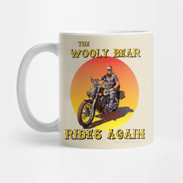 Papa Hash Apparel: The Wooly Bear Rides Again by Papa Hash's House of Art